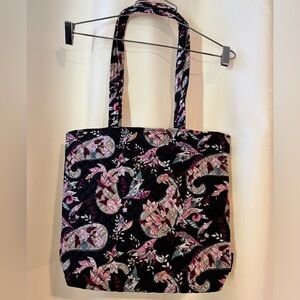 Vera Bradley Tote in Botanical Paisley NWT